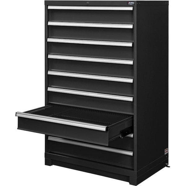 Global Industrial Modular 9 Drawer with Lock, w/o Dividers